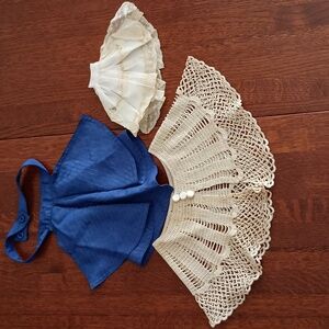 Vintage Women's Victorian Neck Tie Blouse Collar Hair Tie k250